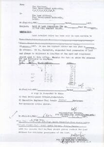 In 1957, Niamatullah Khan has purchased the land 1752 kanals in Bhakkar division through competitive bidding process.