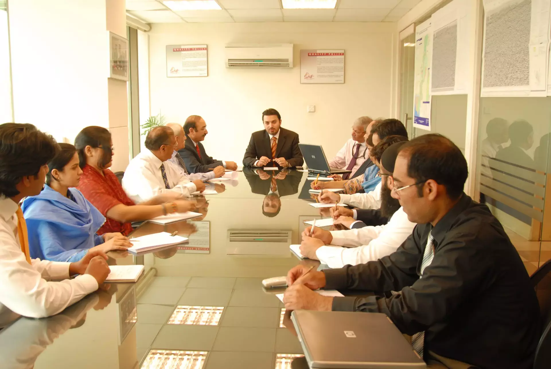 Jehangir Saifullah Khan meeting in Saif Group